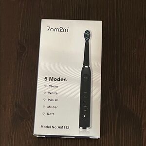 Black Electric Toothbrush